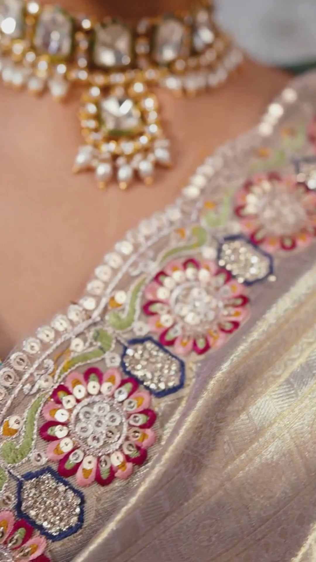 Banarasi Jacquard Silk Mauve Festival Wear Saree